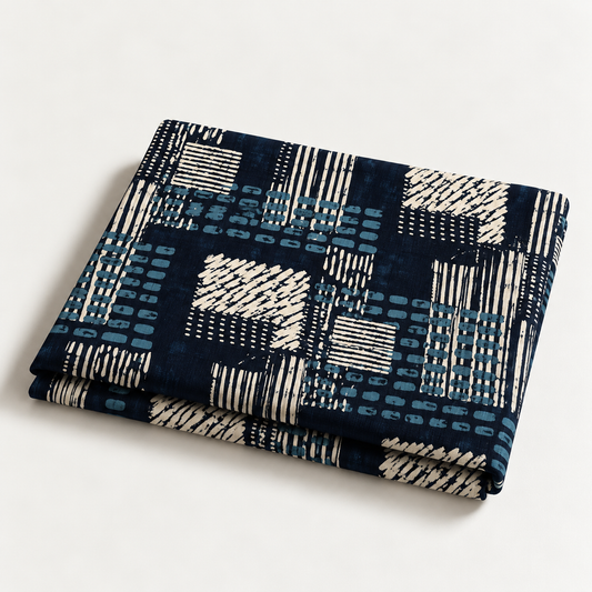 Mide Adire Fabric