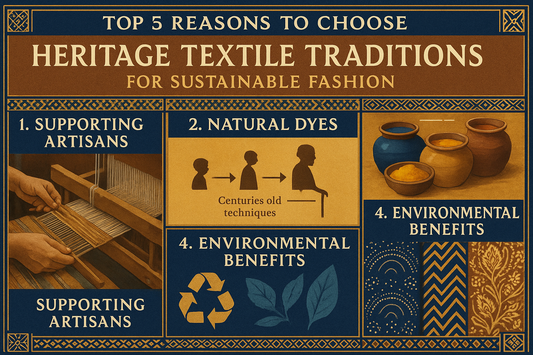 Top 5 Reasons to Choose Heritage Textile Traditions for Sustainable Fashion