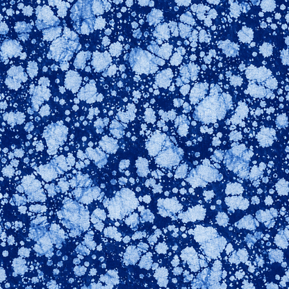 Somi Batik Blue Adire Fabric