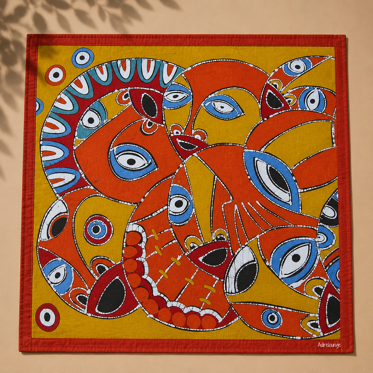 MATI — Evil Eye Print Cotton Bandana Scarf