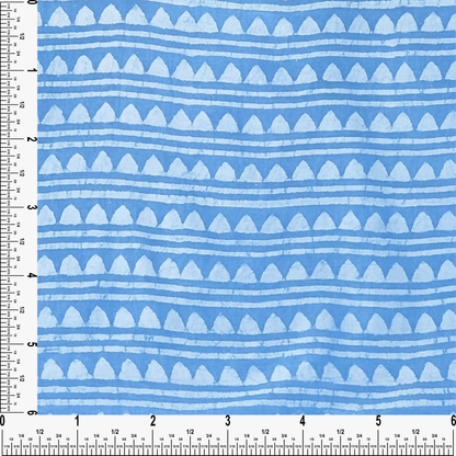 Root & River Indigo Cotton Fabric