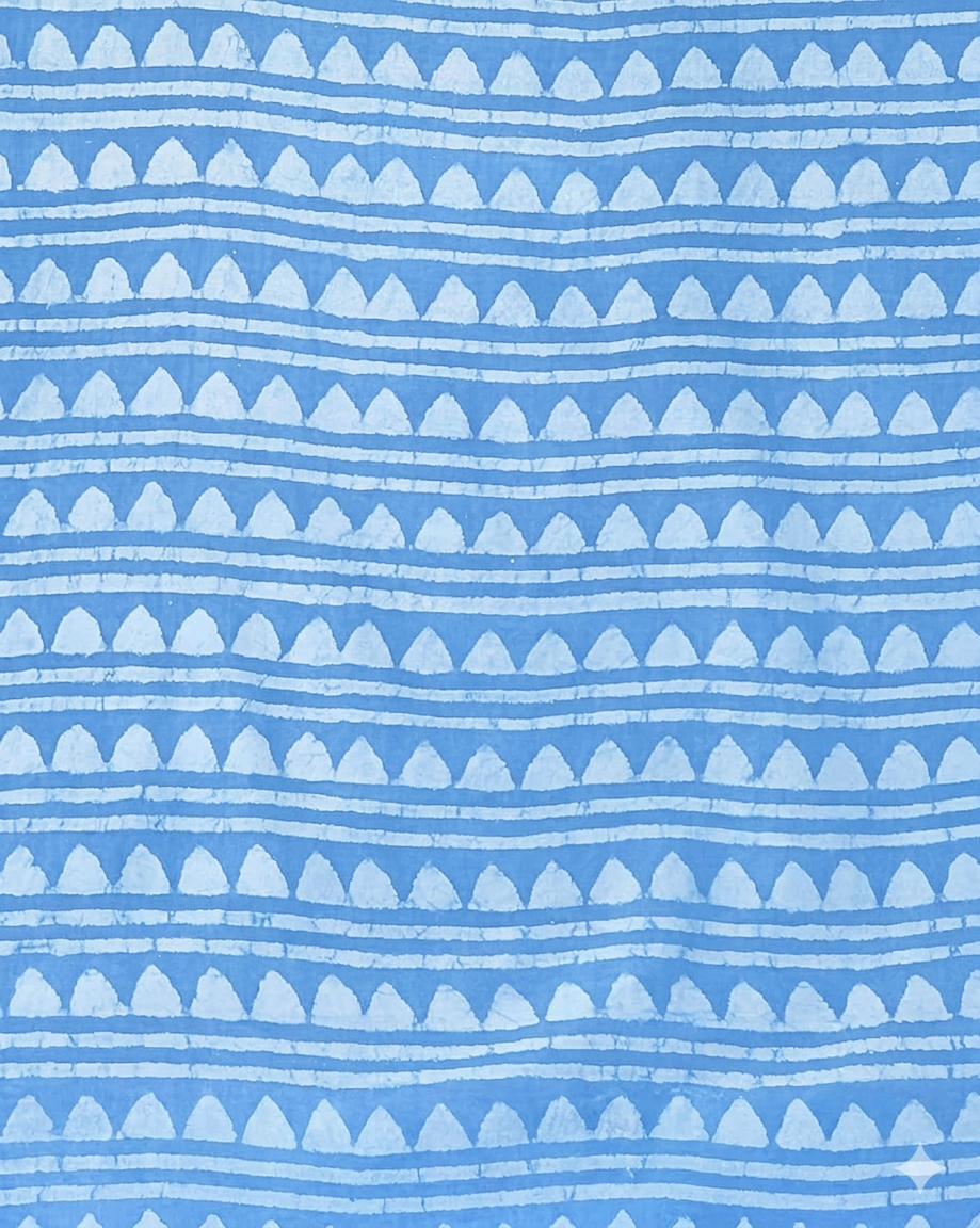 Root & River Indigo Cotton Fabric