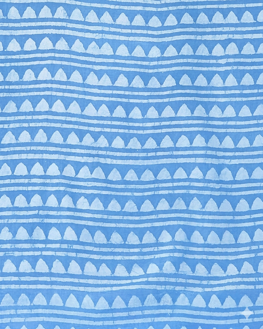 Root & River Indigo Baumwoll-Leinen