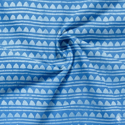 Root & River Indigo Cotton Fabric